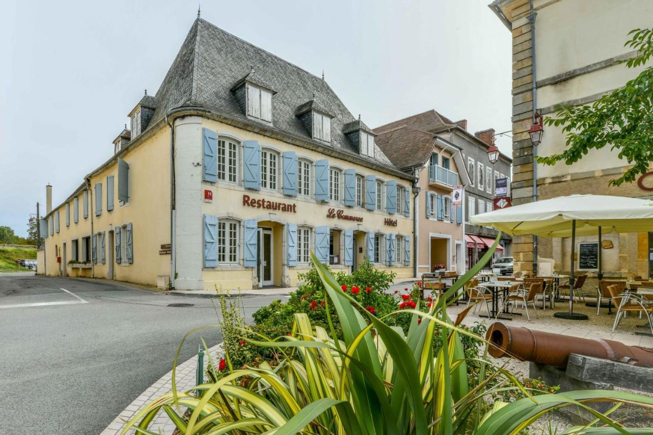 Logis Hotel Le Commerce Navarrenx Exterior foto